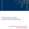 Capa do livro O debate sobre a teoria dos princípios formais de Robert Alexy