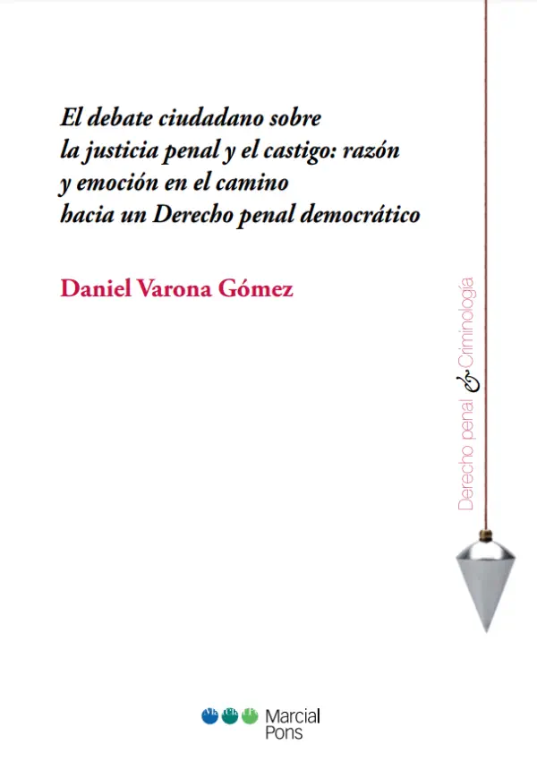 Capa do livro El debate ciudadano sobre la justicia penal y el castigo