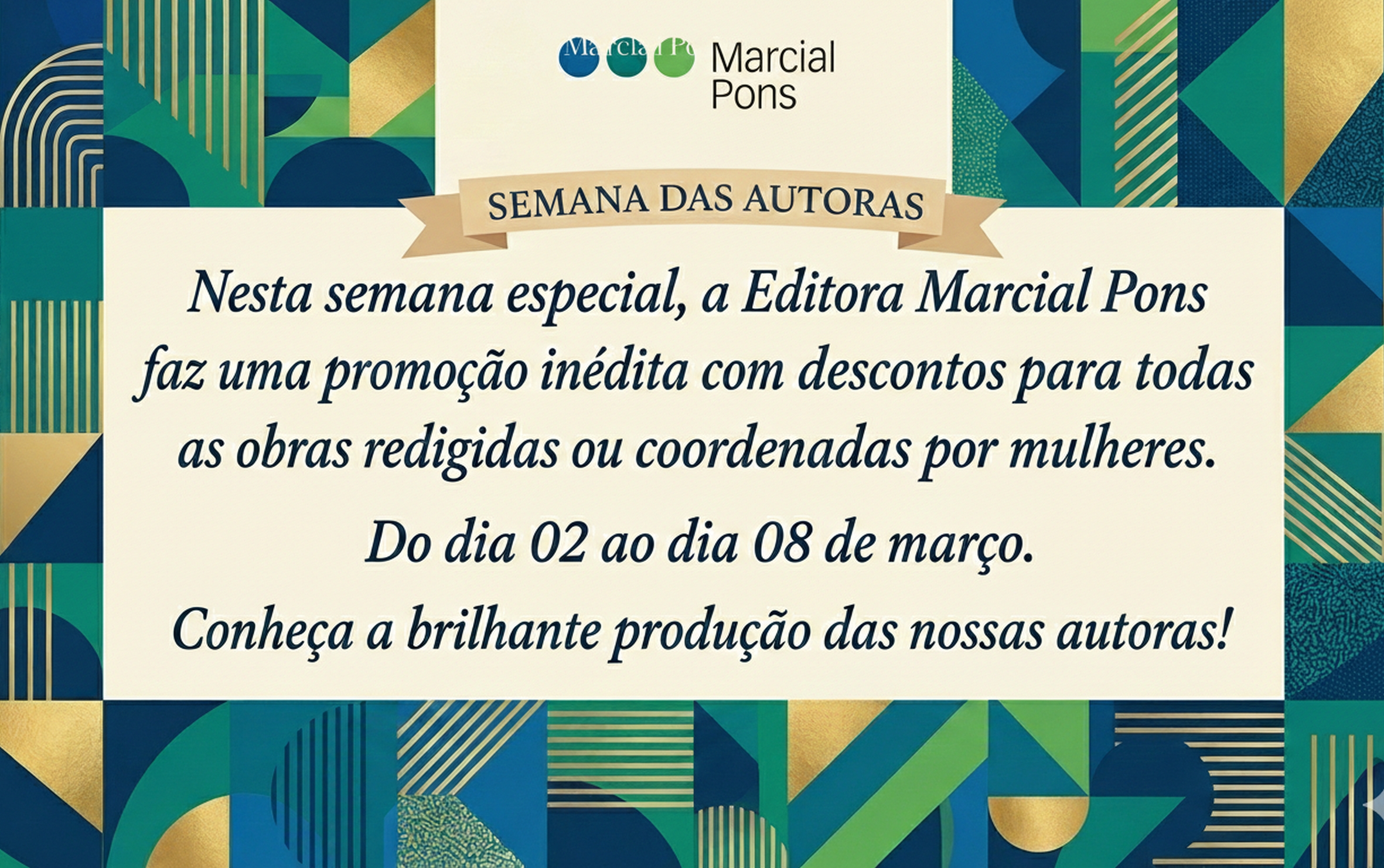 Imagem campanha dia internacional da mulher